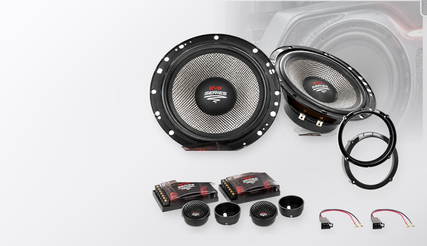 Pachet difuzoare dedicate Seat Leon (1P) 2005-2012 - Audio System RADION EVO 2 165 mm
