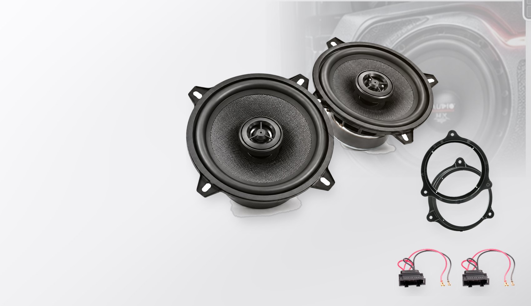 Pachet difuzoare dedicate Seat Leon (5F) 2016-2020 - Audio System MXC EVO 165 mm