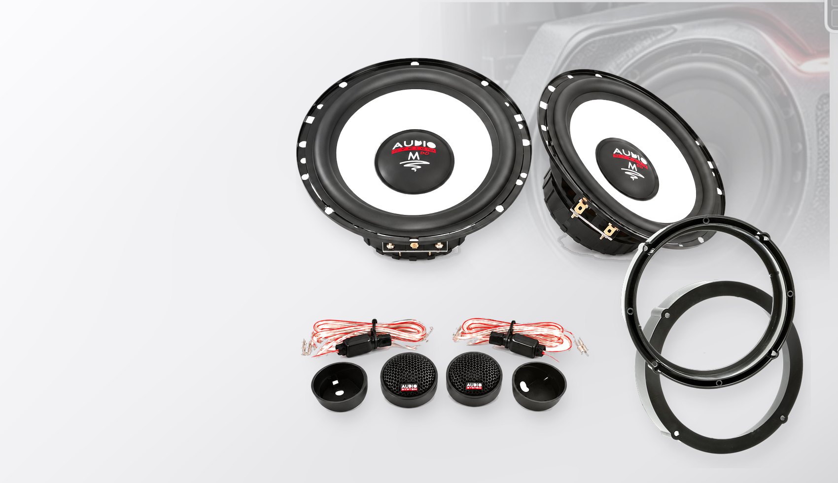 Pachet difuzoare dedicate Seat Toledo (NH) 2013-2018 - Audio System M EVO 2 165 mm