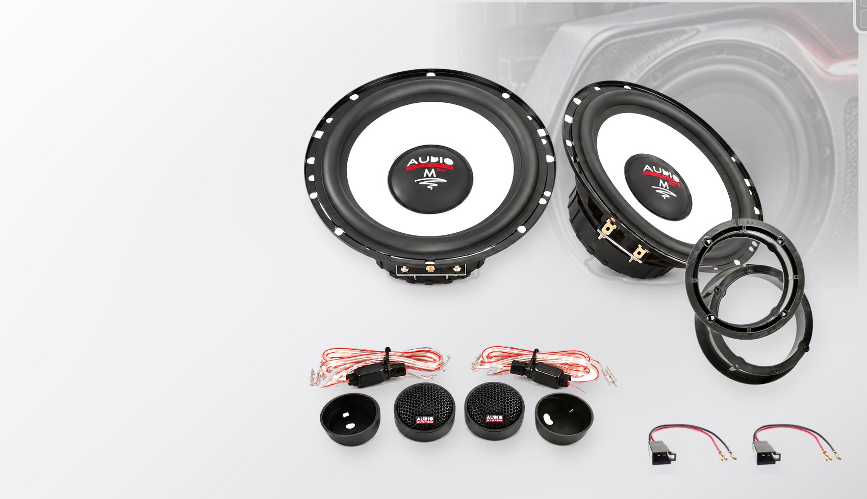 Pachet difuzoare dedicate Skoda Fabia (5J) 2007-2014 - Audio System M EVO 2 165 mm