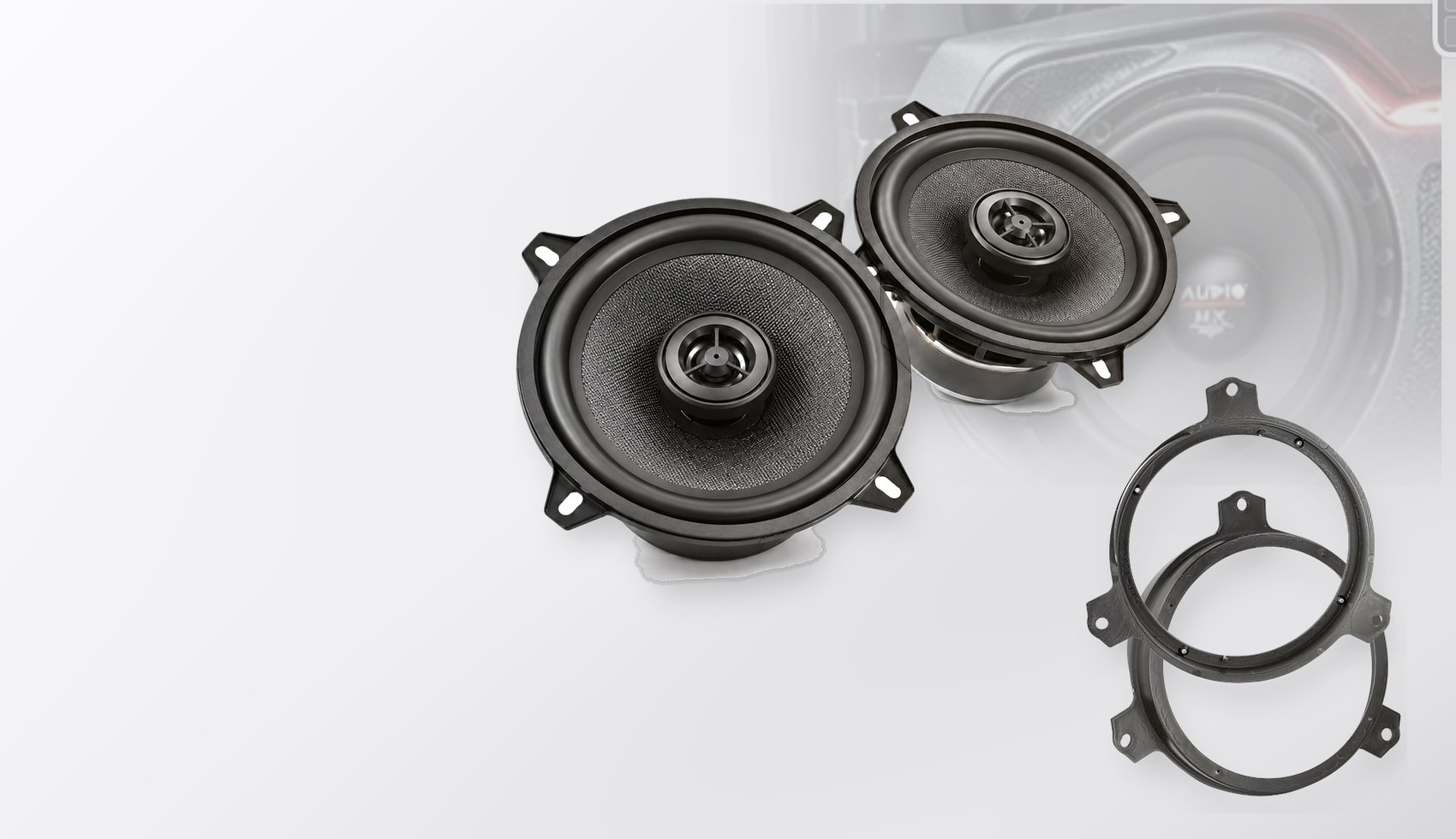 Pachet difuzoare dedicate Subaru Forester 2008-2013 - Audio System MXC EVO 165 mm