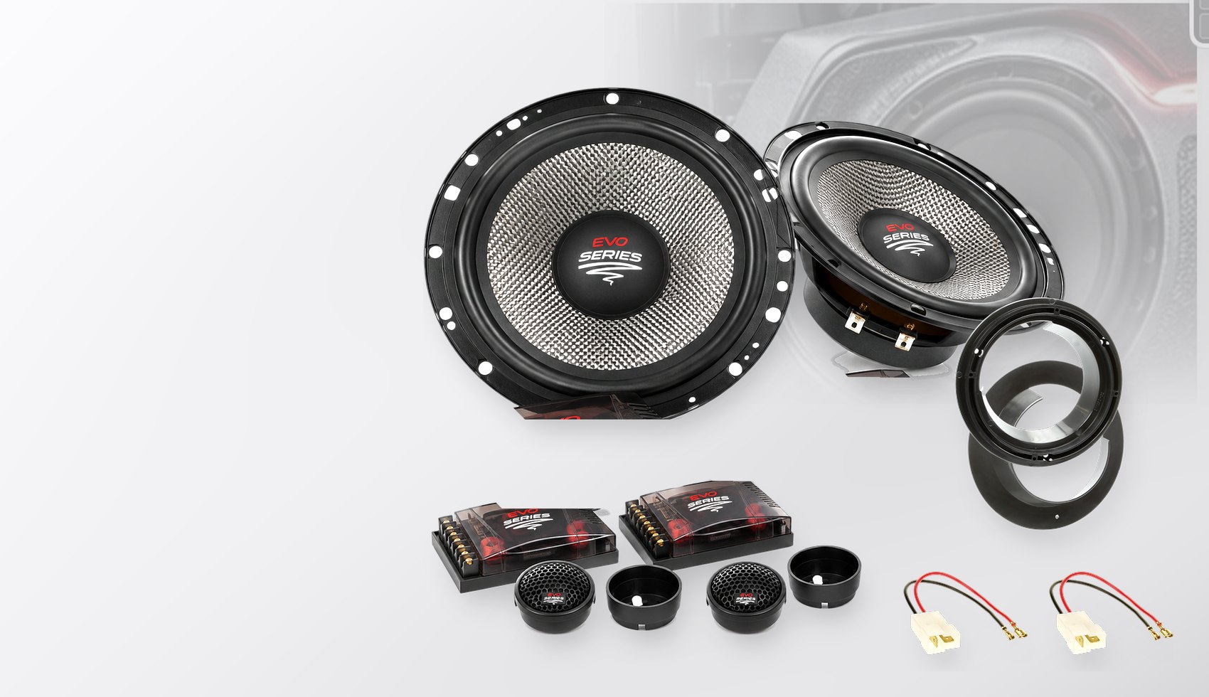 Pachet difuzoare dedicate Suzuki Splash (EX) 2008-2012 - Audio System RADION EVO 2 165 mm
