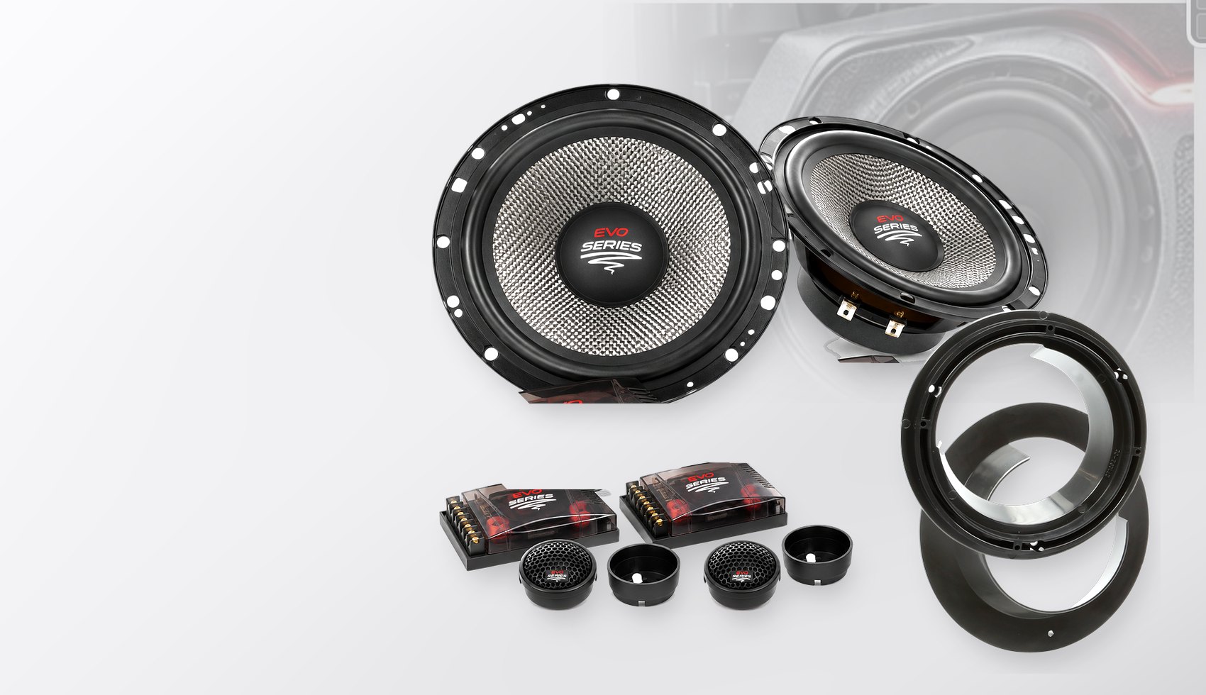 Pachet difuzoare dedicate Suzuki Swift (AZ) 2017-2020 - Audio System RADION EVO 2 165 mm