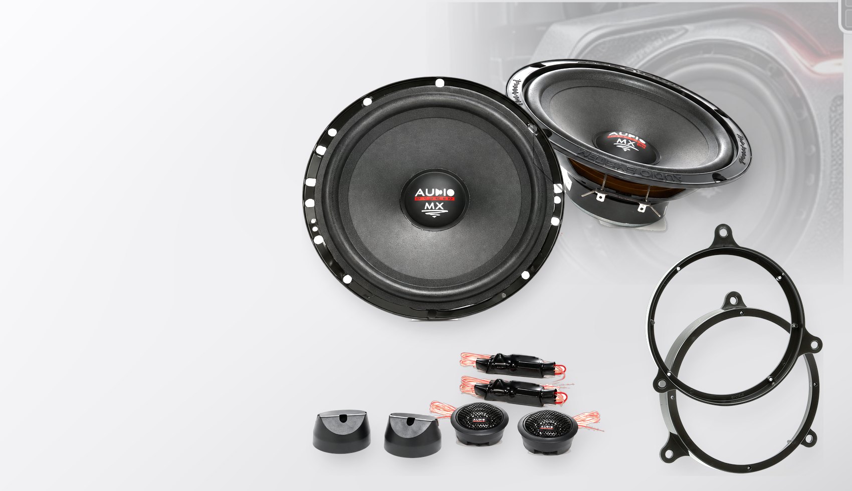Pachet difuzoare dedicate Toyota Corolla 2018-2021 - Audio System MX EVO 165 mm