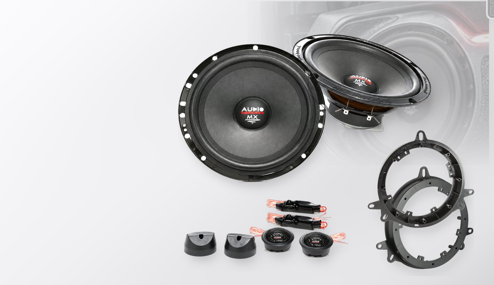 Pachet difuzoare dedicate Toyota Prius 2001-2011 - Audio System MX EVO 165 mm