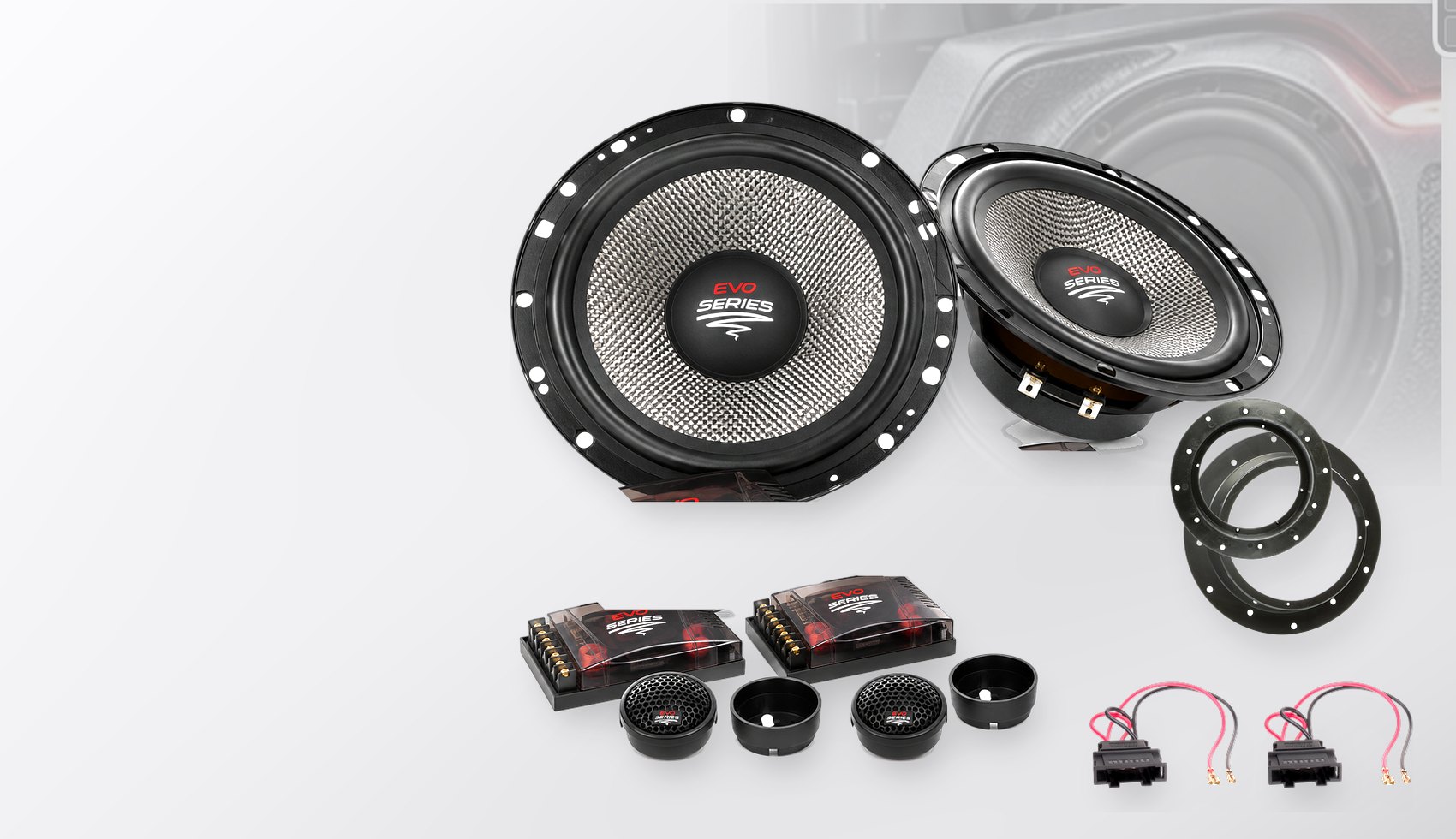 Pachet difuzoare dedicate VW Multivan (7H) 2009-2015 - Audio System RADION EVO 2 165 mm