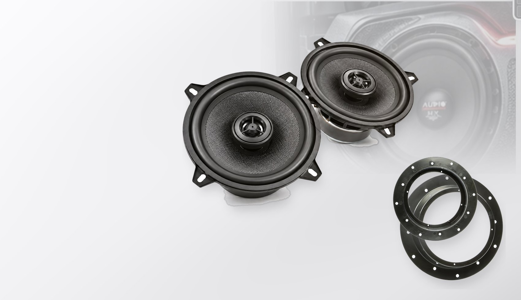 Pachet difuzoare dedicate VW Passat B8 2014-2019 - Audio System MXC EVO 165 mm