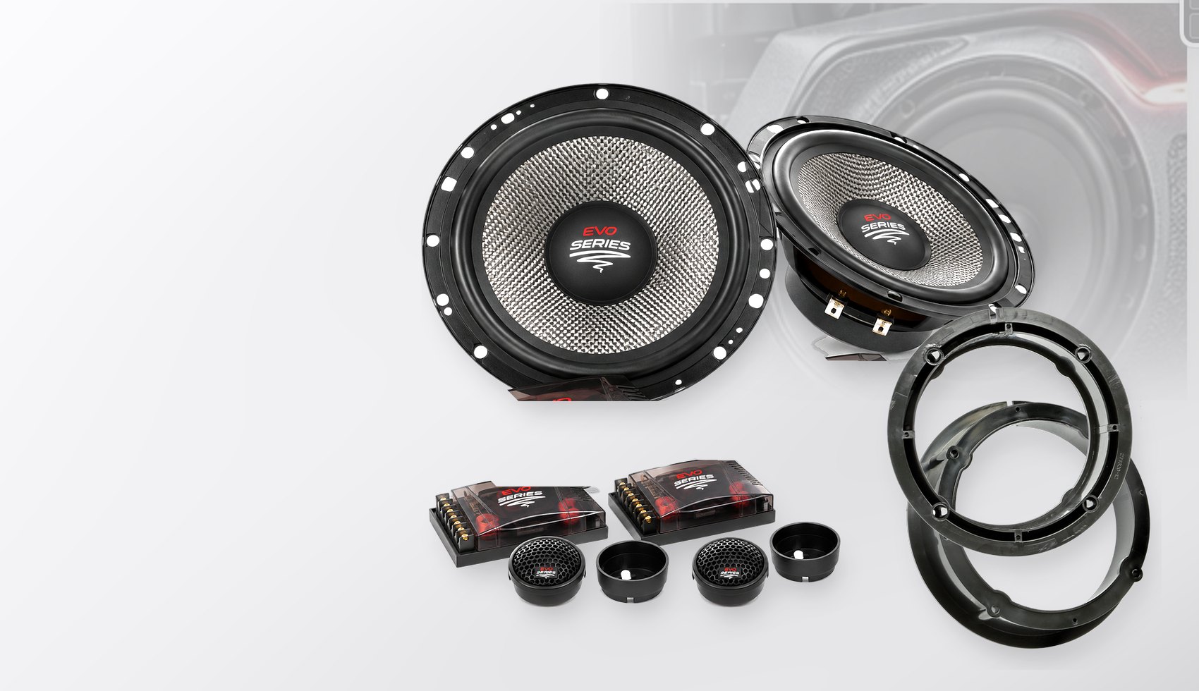 Pachet difuzoare dedicate VW Passat CC (3C/35) 2008-2011 - Audio System RADION EVO 2 165 mm