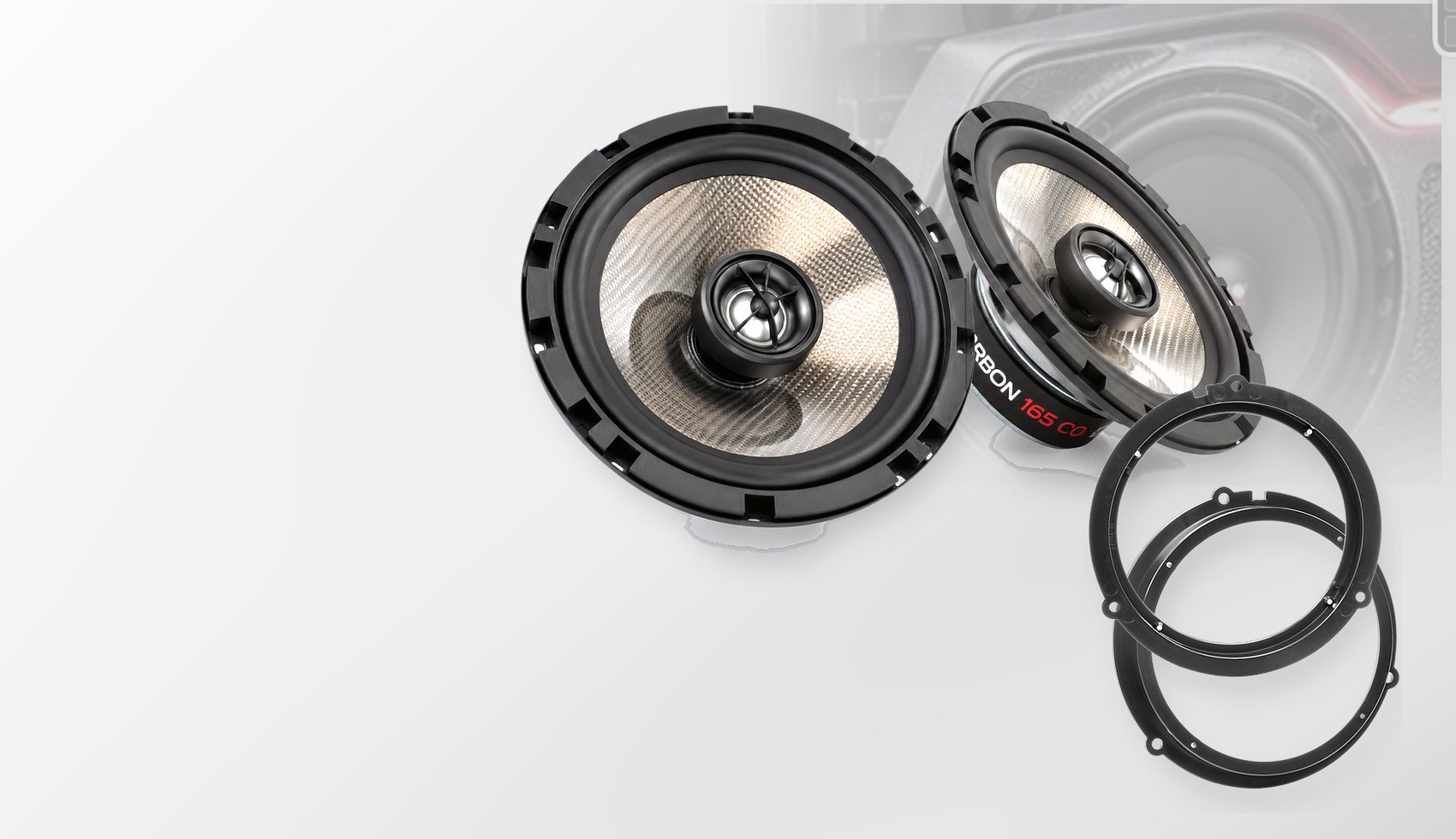 Pachet difuzoare dedicate Ford Tourneo Connect 2013-2021 - Audio System CARBON 165 mm