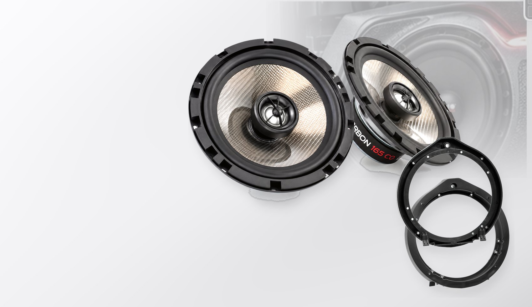 Pachet difuzoare dedicate Honda Civic Hybrid (FD3) 2006-2010 - Audio System CARBON 165 mm