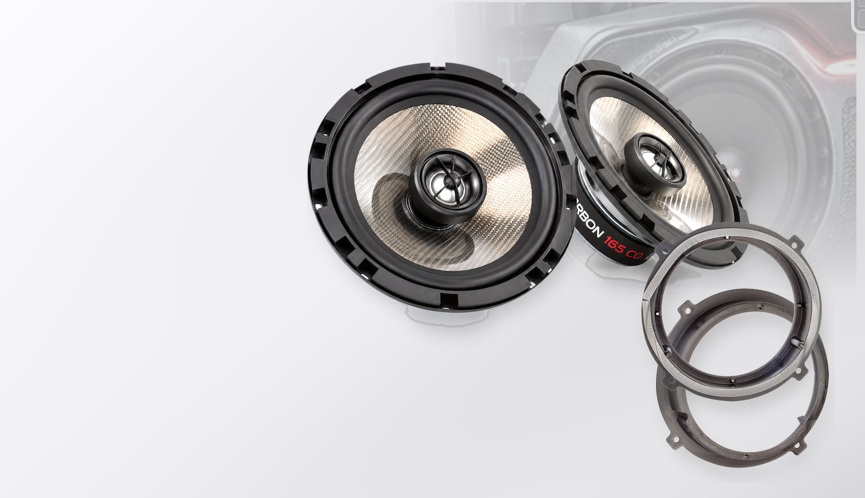 Pachet difuzoare dedicate Kia Soul 2018-2022 - Audio System CARBON 165 mm