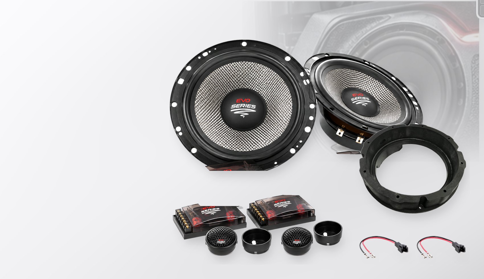 Pachet difuzoare dedicate Audi A3 (8V) 2012-2016 - Audio System RADION EVO 2 165 mm