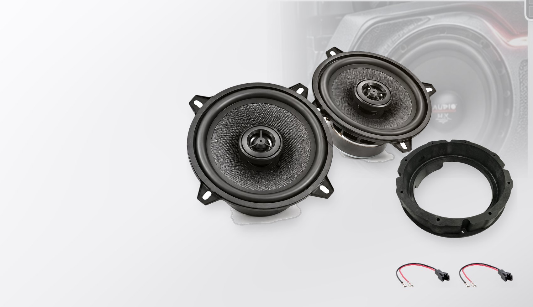 Pachet difuzoare dedicate Audi Q3 (F3) 2018-2025 - Audio System MXC EVO 165 mm