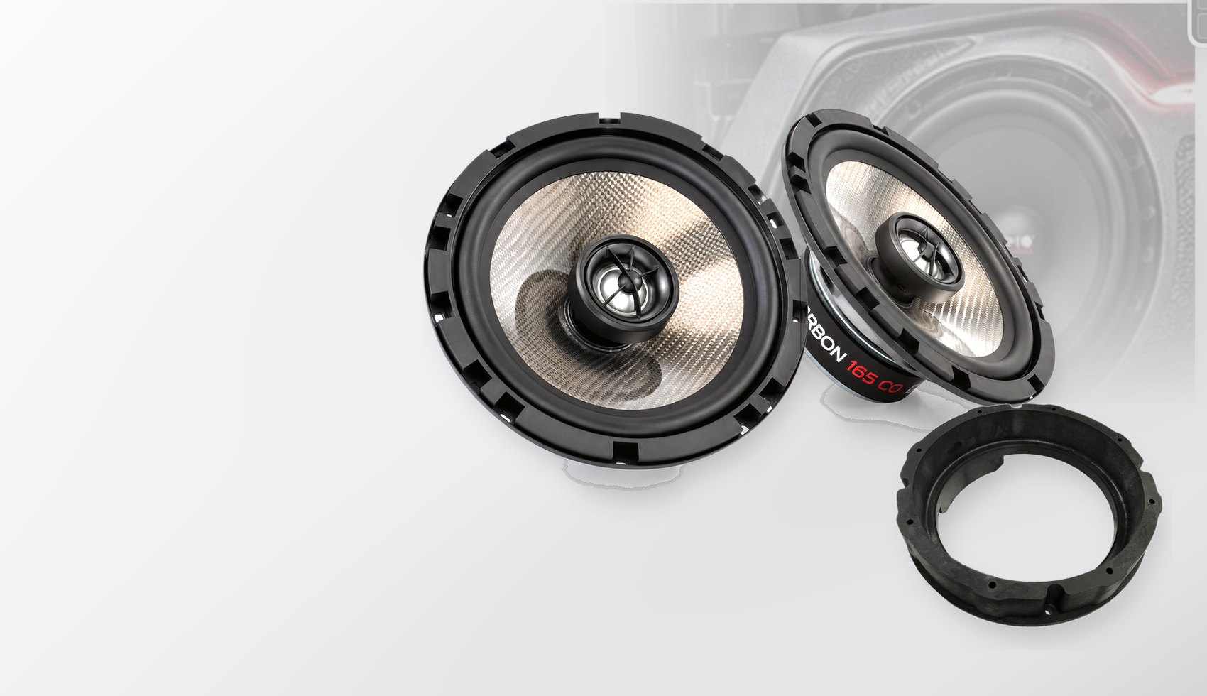 Pachet difuzoare dedicate VW ID.3 2020-prezent - Audio System CARBON 165 mm
