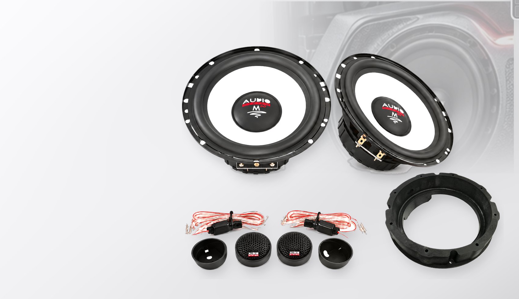 Pachet difuzoare dedicate VW ID.3 2020-prezent - Audio System M EVO 2 165 mm
