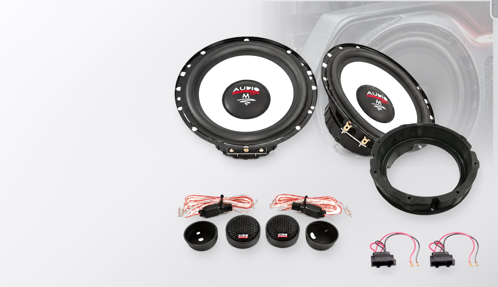 Pachet difuzoare dedicate VW T-Roc 2017-2021 - Audio System M EVO 2 165 mm
