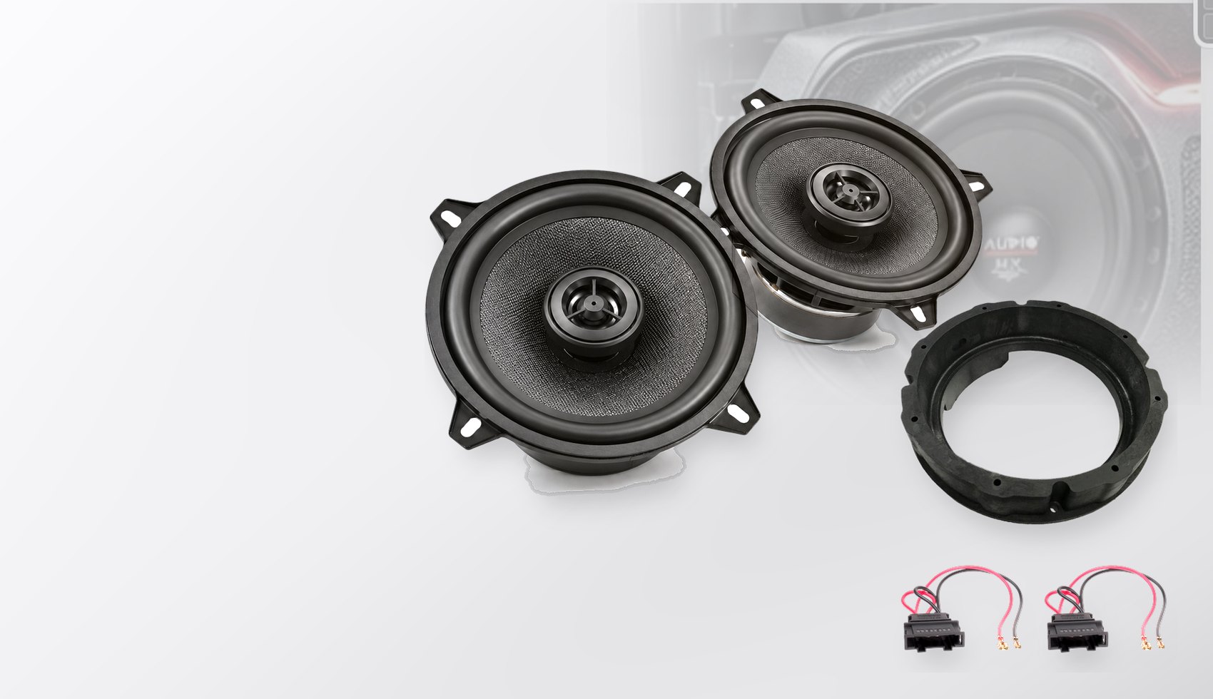 Pachet difuzoare dedicate VW Tiguan II (AD) 2016-prezent - Audio System MXC EVO 165 mm